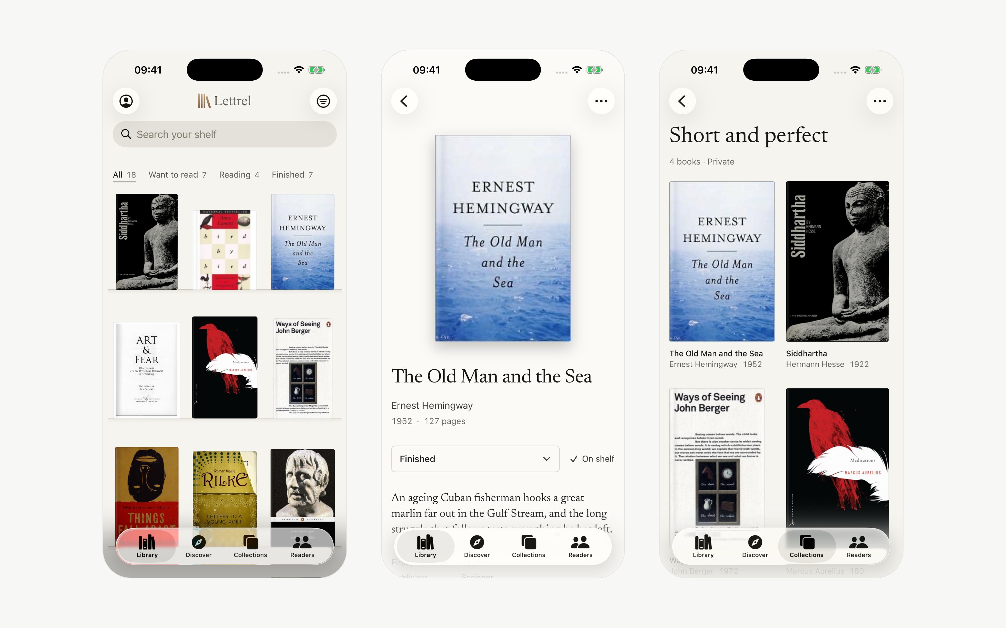 Lettrel interface screenshot